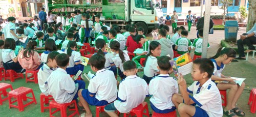 Lịch phục vụ xe ô tô thư viện lưu động tháng 5/2025