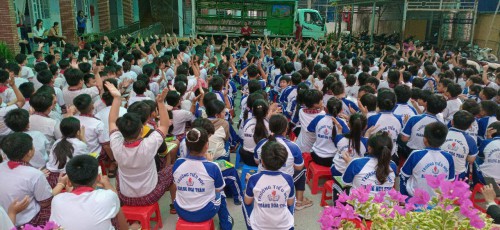 Thư viện tỉnh An Giang sôi nổi hưởng ứng Ngày Sách và Văn hóa đọc Việt Nam năm 2025